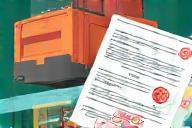 Illustration of customs clearance