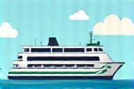 Illustration of ferry booking